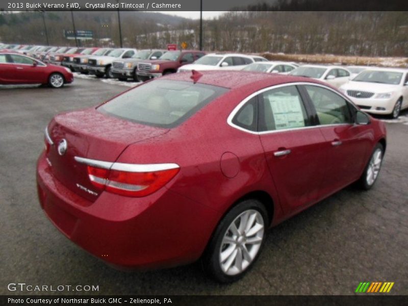 Crystal Red Tintcoat / Cashmere 2013 Buick Verano FWD