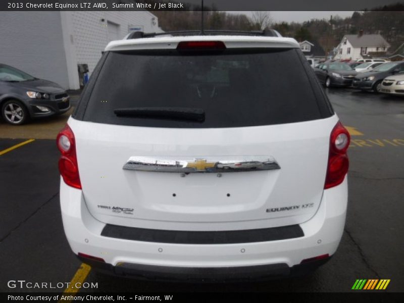 Summit White / Jet Black 2013 Chevrolet Equinox LTZ AWD