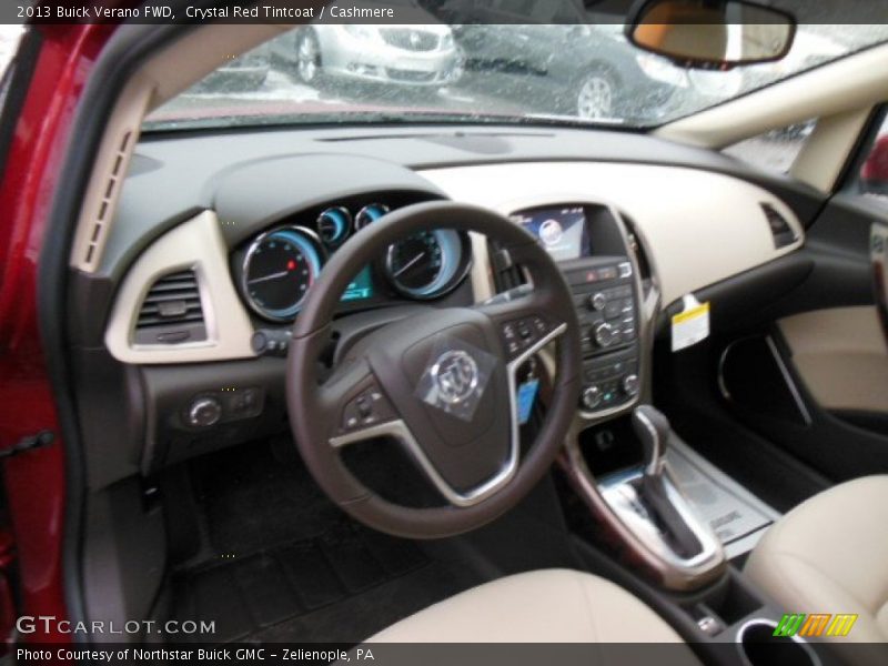 Crystal Red Tintcoat / Cashmere 2013 Buick Verano FWD