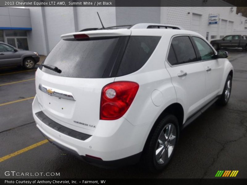 Summit White / Jet Black 2013 Chevrolet Equinox LTZ AWD