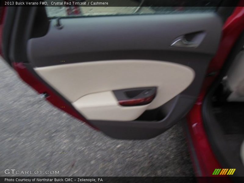 Crystal Red Tintcoat / Cashmere 2013 Buick Verano FWD