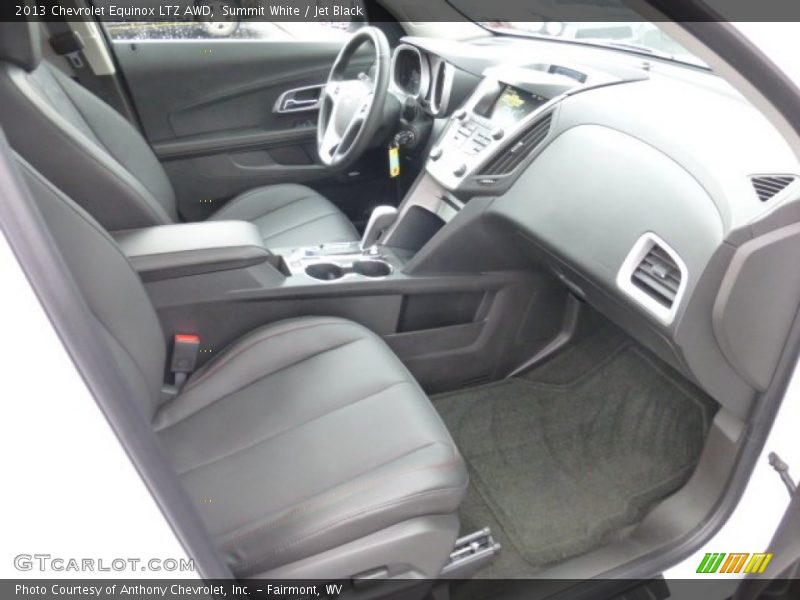Summit White / Jet Black 2013 Chevrolet Equinox LTZ AWD