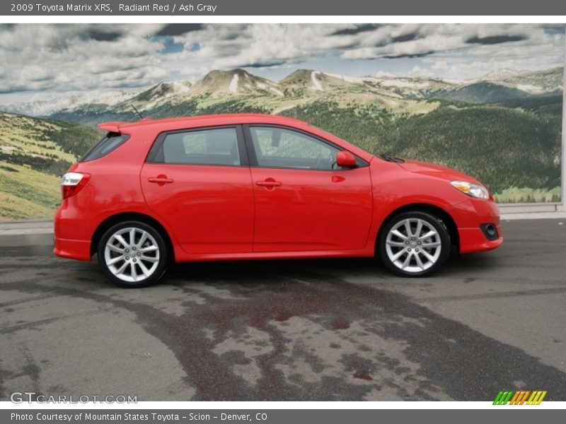 Radiant Red / Ash Gray 2009 Toyota Matrix XRS