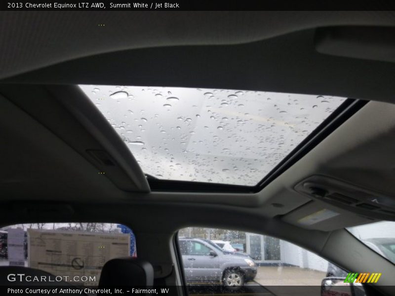 Summit White / Jet Black 2013 Chevrolet Equinox LTZ AWD