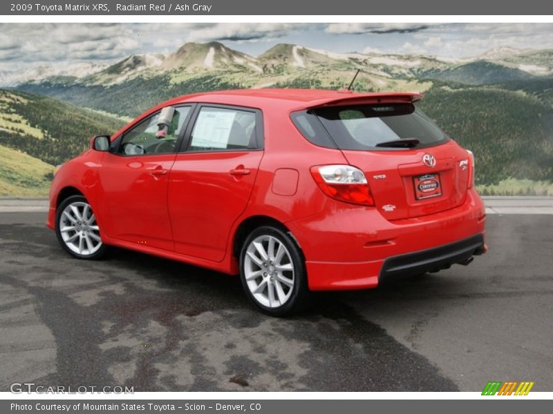 Radiant Red / Ash Gray 2009 Toyota Matrix XRS