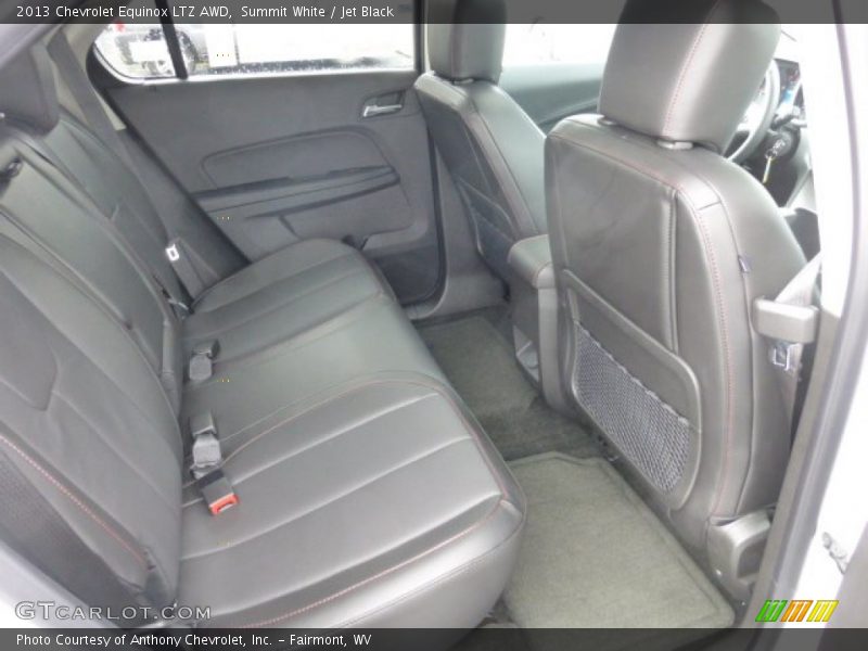Summit White / Jet Black 2013 Chevrolet Equinox LTZ AWD