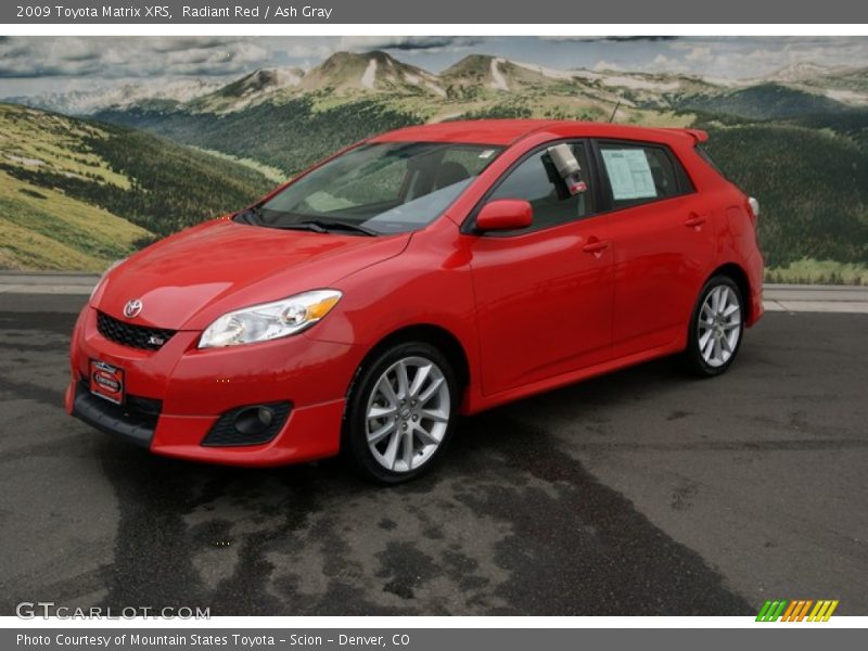 Radiant Red / Ash Gray 2009 Toyota Matrix XRS