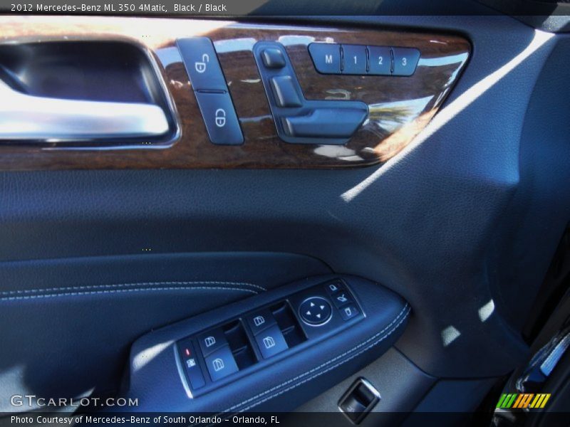 Black / Black 2012 Mercedes-Benz ML 350 4Matic