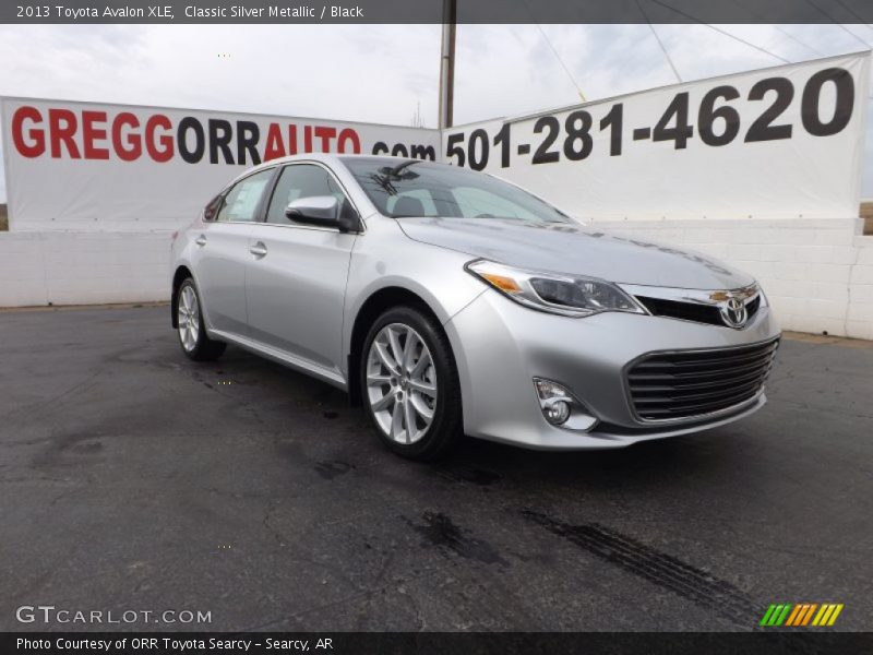 Classic Silver Metallic / Black 2013 Toyota Avalon XLE