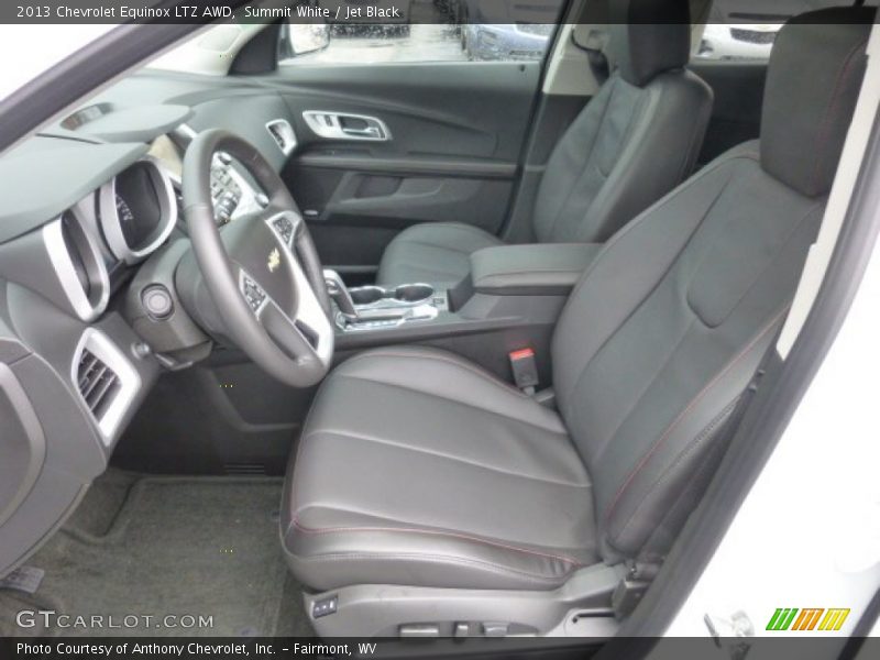 Summit White / Jet Black 2013 Chevrolet Equinox LTZ AWD