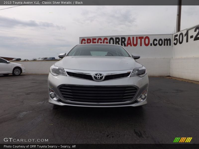 Classic Silver Metallic / Black 2013 Toyota Avalon XLE