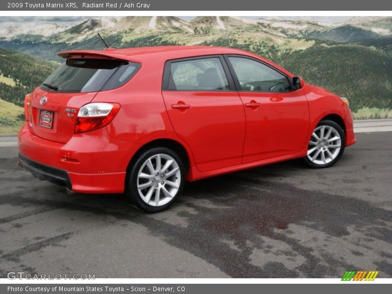 Radiant Red / Ash Gray 2009 Toyota Matrix XRS
