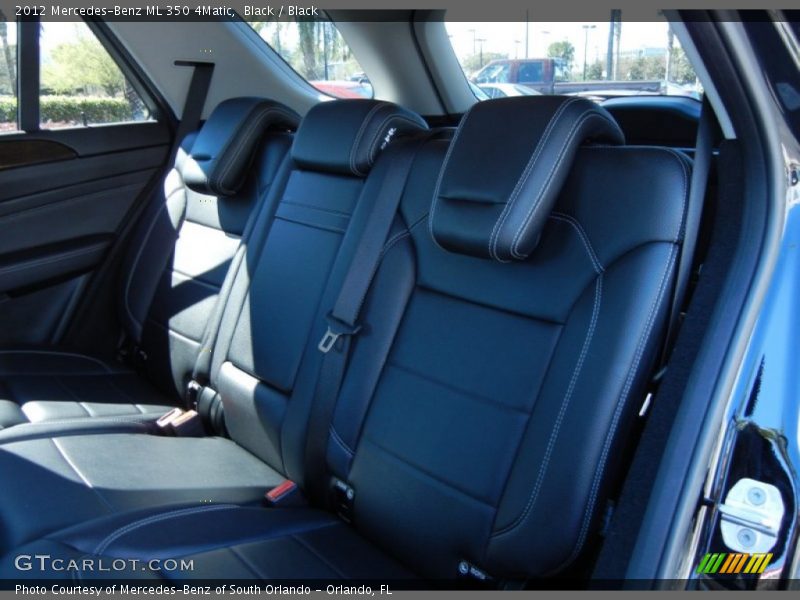Black / Black 2012 Mercedes-Benz ML 350 4Matic