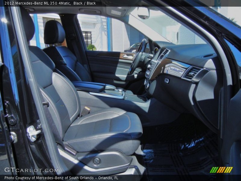 Black / Black 2012 Mercedes-Benz ML 350 4Matic