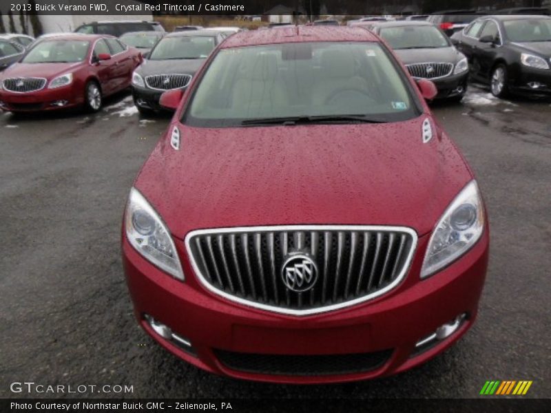 Crystal Red Tintcoat / Cashmere 2013 Buick Verano FWD