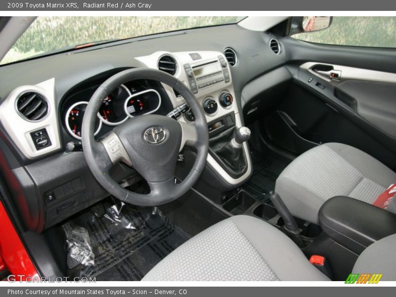 Radiant Red / Ash Gray 2009 Toyota Matrix XRS