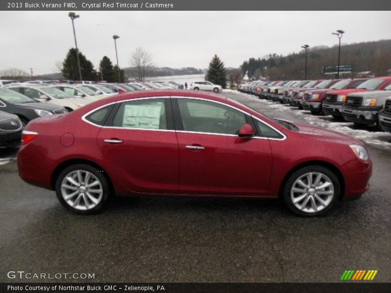 Crystal Red Tintcoat / Cashmere 2013 Buick Verano FWD