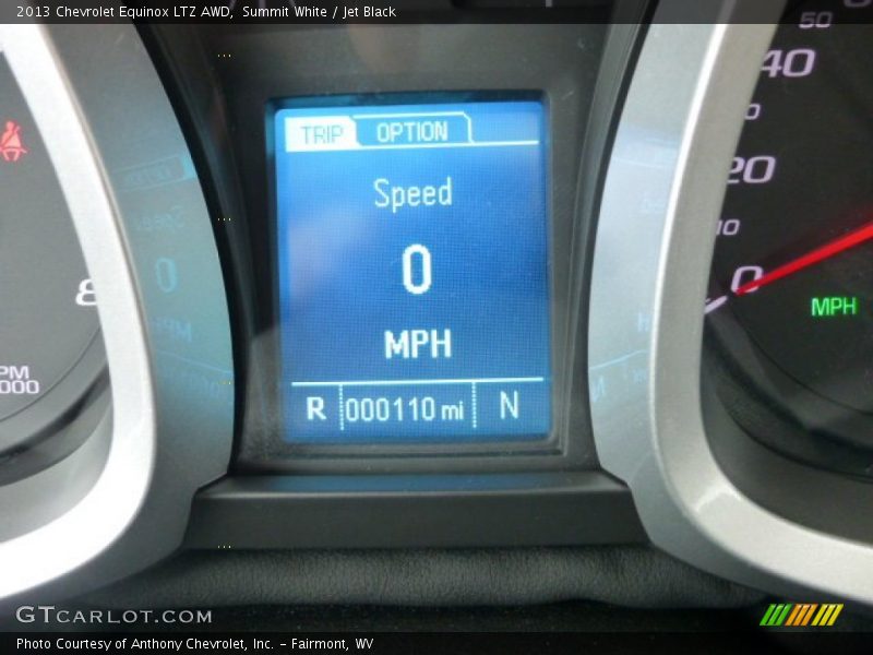 Summit White / Jet Black 2013 Chevrolet Equinox LTZ AWD
