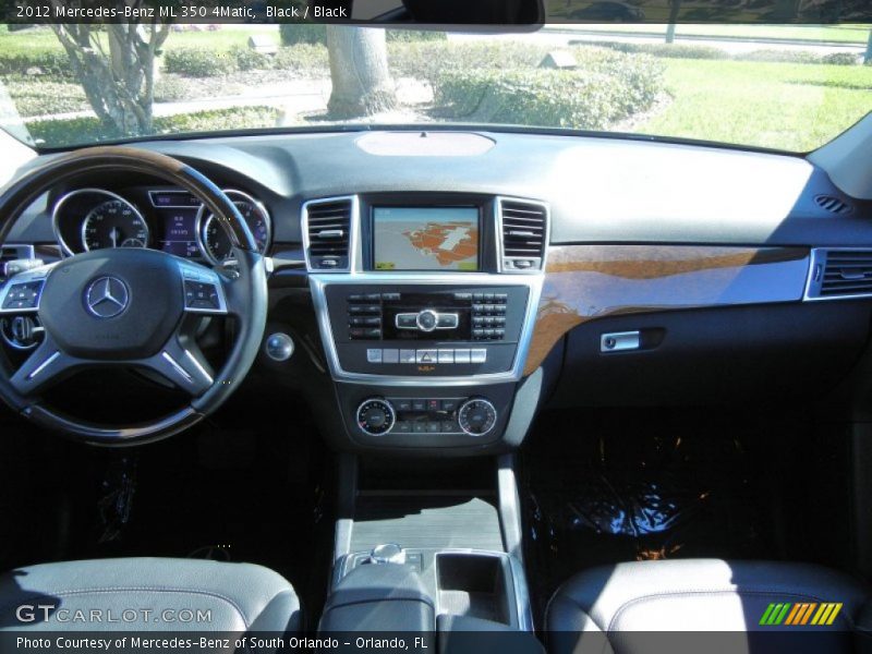 Black / Black 2012 Mercedes-Benz ML 350 4Matic