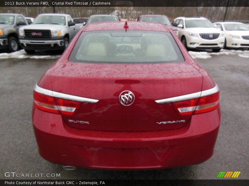 Crystal Red Tintcoat / Cashmere 2013 Buick Verano FWD