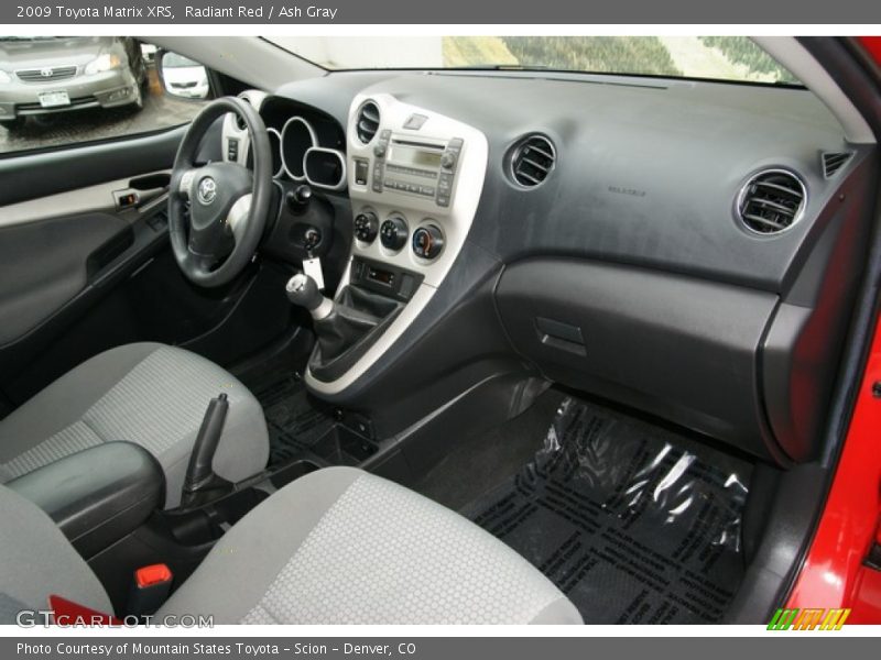 Radiant Red / Ash Gray 2009 Toyota Matrix XRS