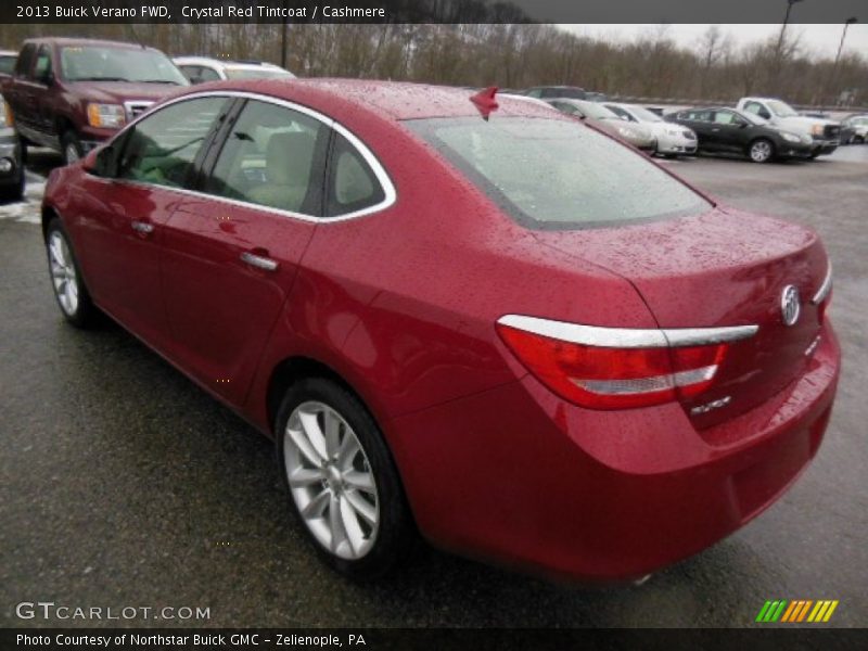 Crystal Red Tintcoat / Cashmere 2013 Buick Verano FWD
