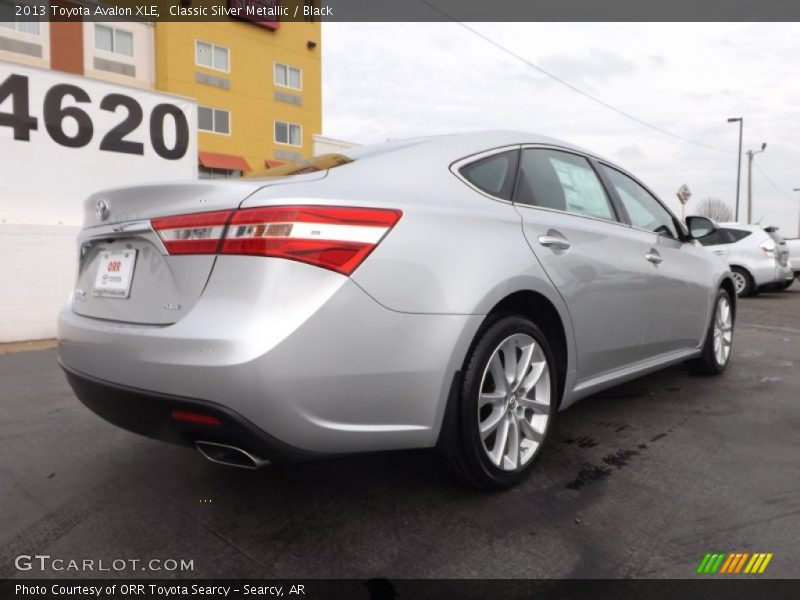 Classic Silver Metallic / Black 2013 Toyota Avalon XLE