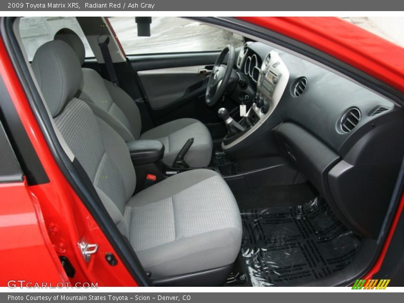 Radiant Red / Ash Gray 2009 Toyota Matrix XRS