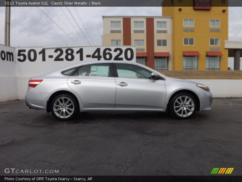 Classic Silver Metallic / Black 2013 Toyota Avalon XLE