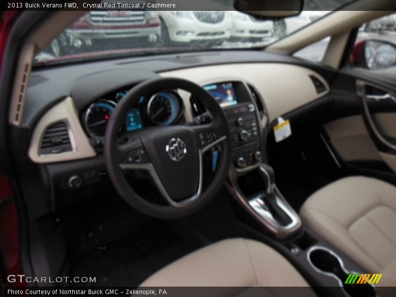 Crystal Red Tintcoat / Cashmere 2013 Buick Verano FWD