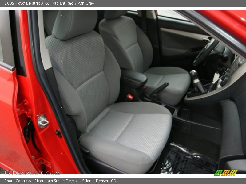 Radiant Red / Ash Gray 2009 Toyota Matrix XRS