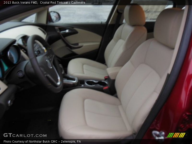 Crystal Red Tintcoat / Cashmere 2013 Buick Verano FWD