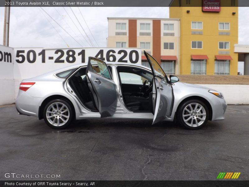 Classic Silver Metallic / Black 2013 Toyota Avalon XLE
