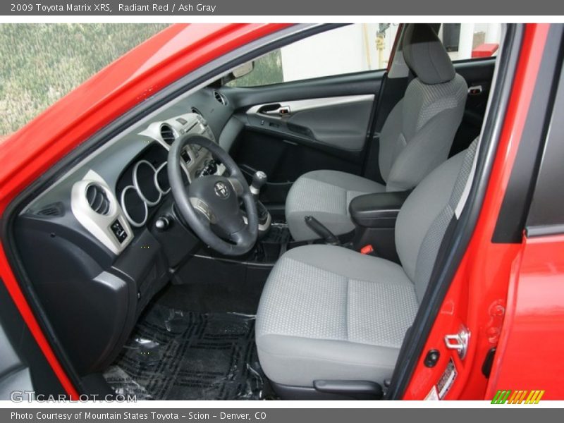 Radiant Red / Ash Gray 2009 Toyota Matrix XRS