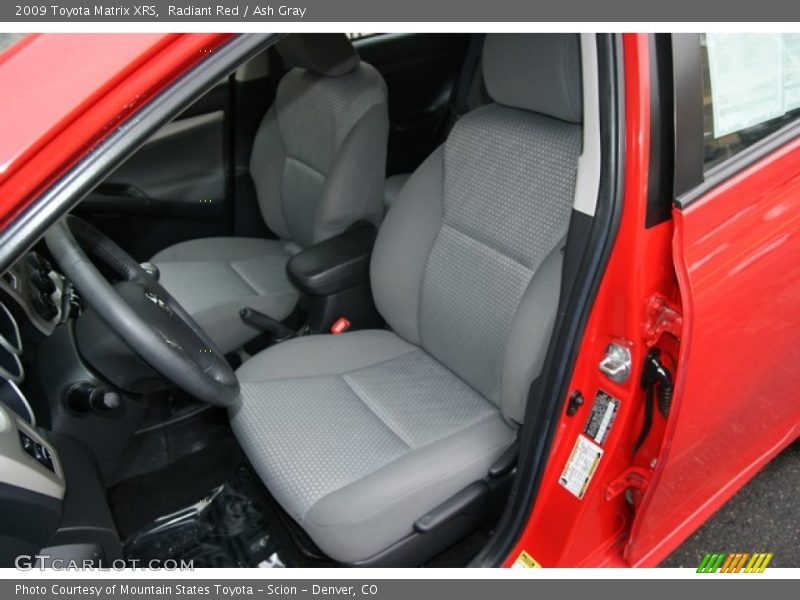 Radiant Red / Ash Gray 2009 Toyota Matrix XRS