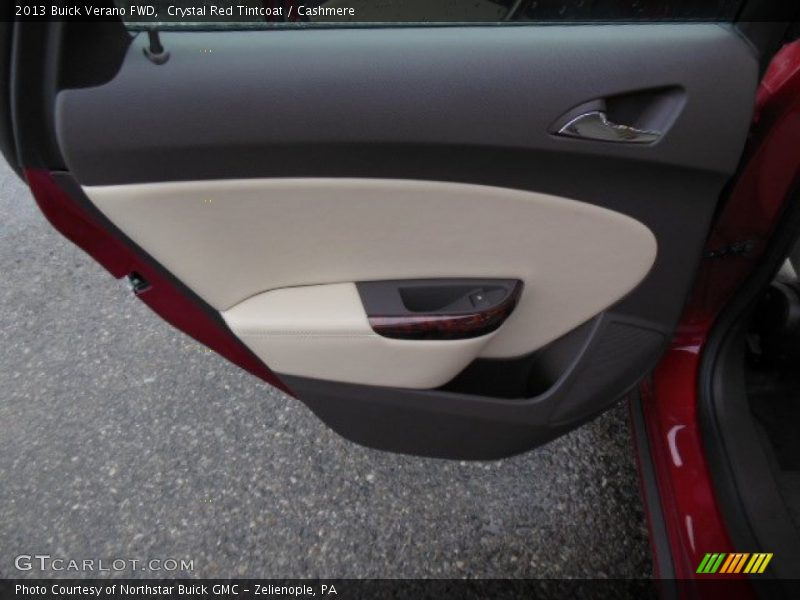Crystal Red Tintcoat / Cashmere 2013 Buick Verano FWD