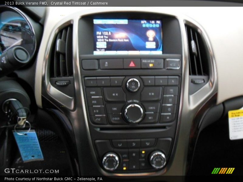 Crystal Red Tintcoat / Cashmere 2013 Buick Verano FWD