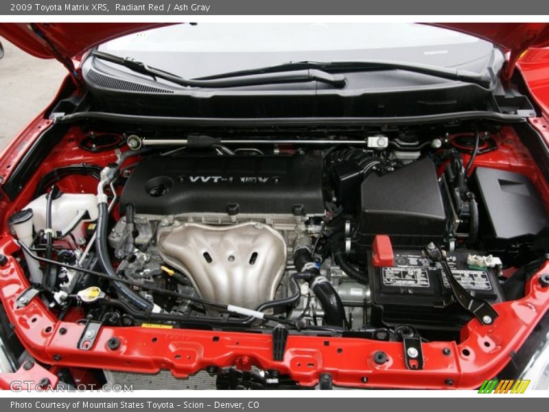 Radiant Red / Ash Gray 2009 Toyota Matrix XRS