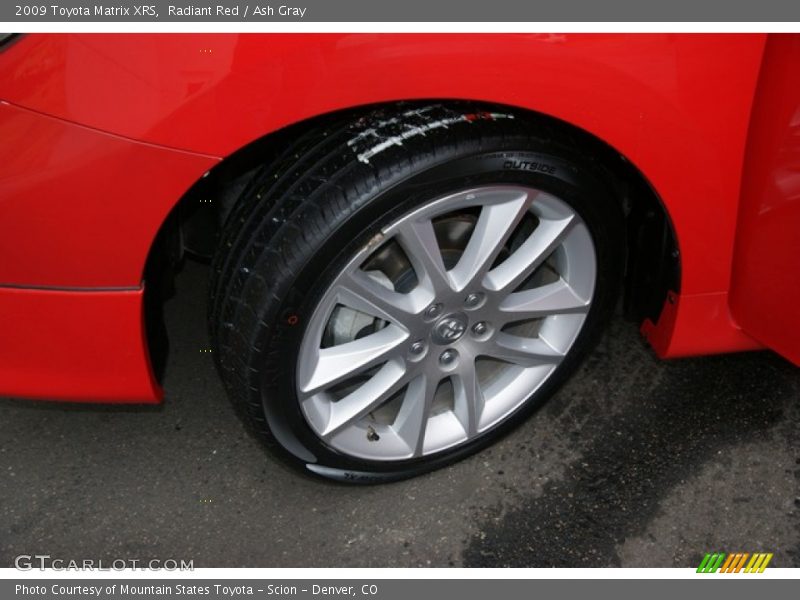 Radiant Red / Ash Gray 2009 Toyota Matrix XRS