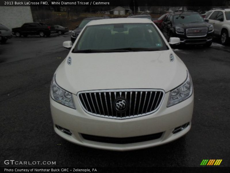 White Diamond Tricoat / Cashmere 2013 Buick LaCrosse FWD