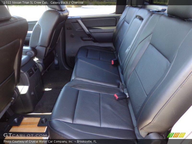 Galaxy Black / Charcoal 2012 Nissan Titan SL Crew Cab
