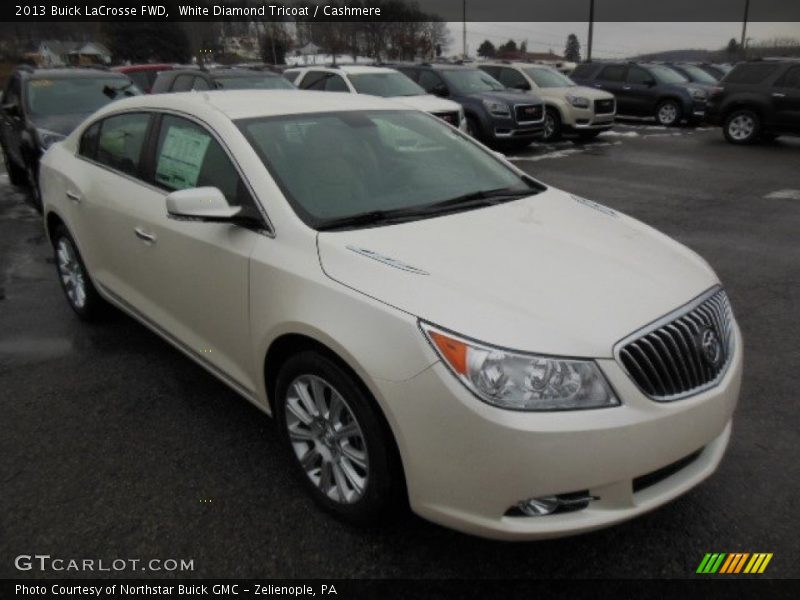 White Diamond Tricoat / Cashmere 2013 Buick LaCrosse FWD