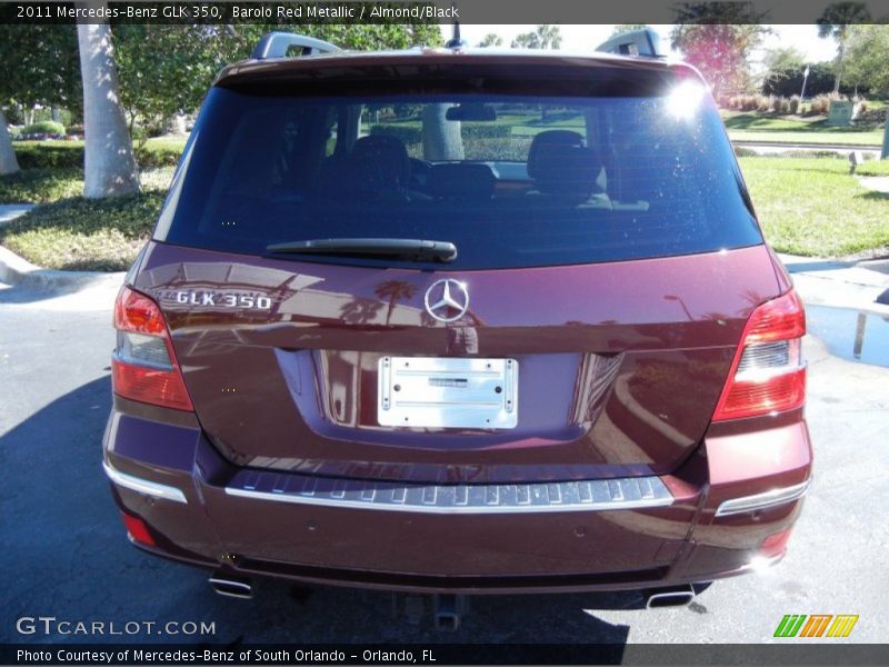 Barolo Red Metallic / Almond/Black 2011 Mercedes-Benz GLK 350