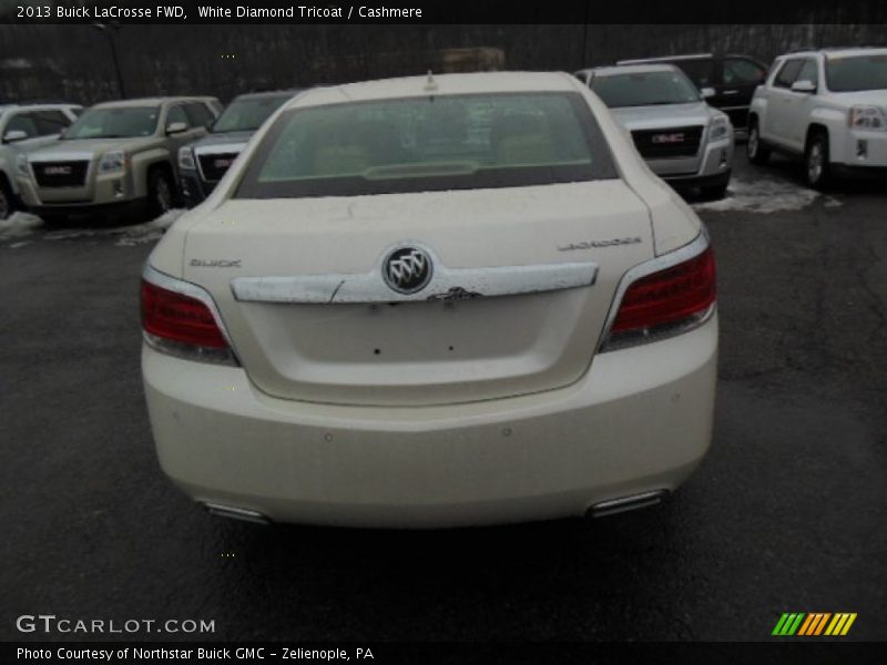 White Diamond Tricoat / Cashmere 2013 Buick LaCrosse FWD