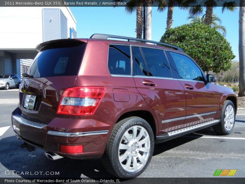 Barolo Red Metallic / Almond/Black 2011 Mercedes-Benz GLK 350