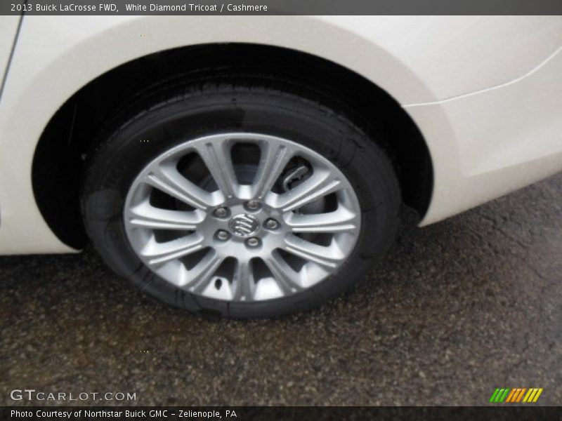 White Diamond Tricoat / Cashmere 2013 Buick LaCrosse FWD