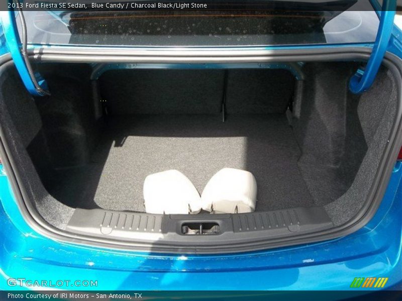 Blue Candy / Charcoal Black/Light Stone 2013 Ford Fiesta SE Sedan