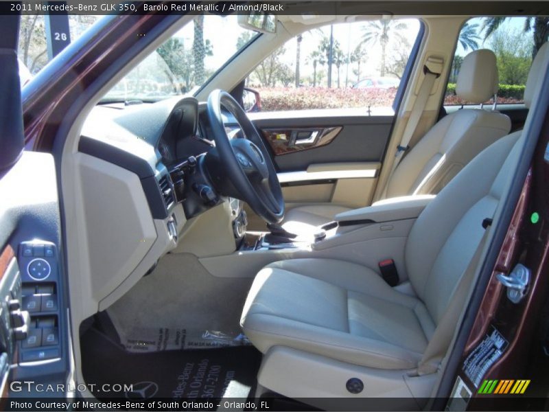 Barolo Red Metallic / Almond/Black 2011 Mercedes-Benz GLK 350