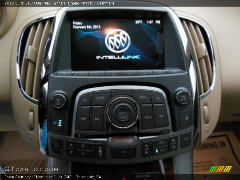 White Diamond Tricoat / Cashmere 2013 Buick LaCrosse FWD