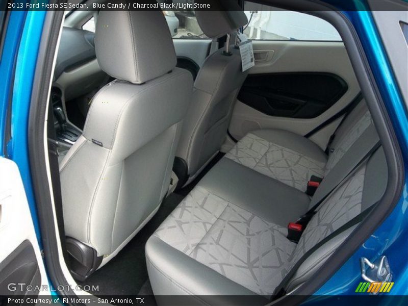 Blue Candy / Charcoal Black/Light Stone 2013 Ford Fiesta SE Sedan